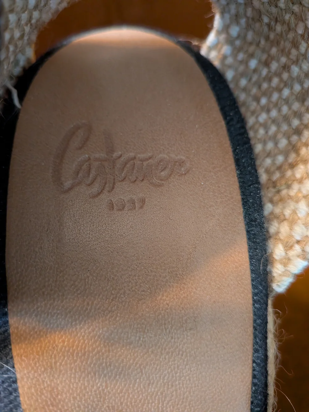 Castaner Carina Black Wedge Espadrille